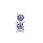 Goddess Ring pm rings Precious Metals Sterling Silver .925 6 Amethyst