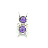 Goddess Ring pm rings Precious Metals Sterling Silver .925 6 Amethyst