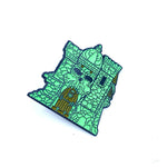 Castle Grayskull Enamel Pin - Glow in the Dark Enamel Pin Masters of the Universe 