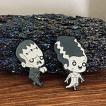 universal monsters, classic universal monsters, enamel pin, frankenstein, frankenstein enamel pin