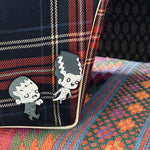 bride of frankenstein, universal monsters, classic universal monsters, enamel pin