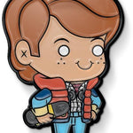 Marty enamel pin, back to the future, bttf, back to the future merch