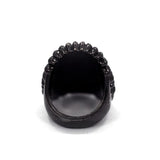 Indian Chief Ring, indian skull, indian ring, skull ring, native american ring, han cholo ring