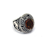 jurassic park ring, amber stone ring, ring with amber stone, jurassic park merch