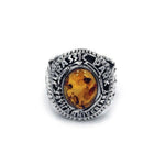 jurassic park ring, amber stone ring, ring with amber stone, jurassic park merch