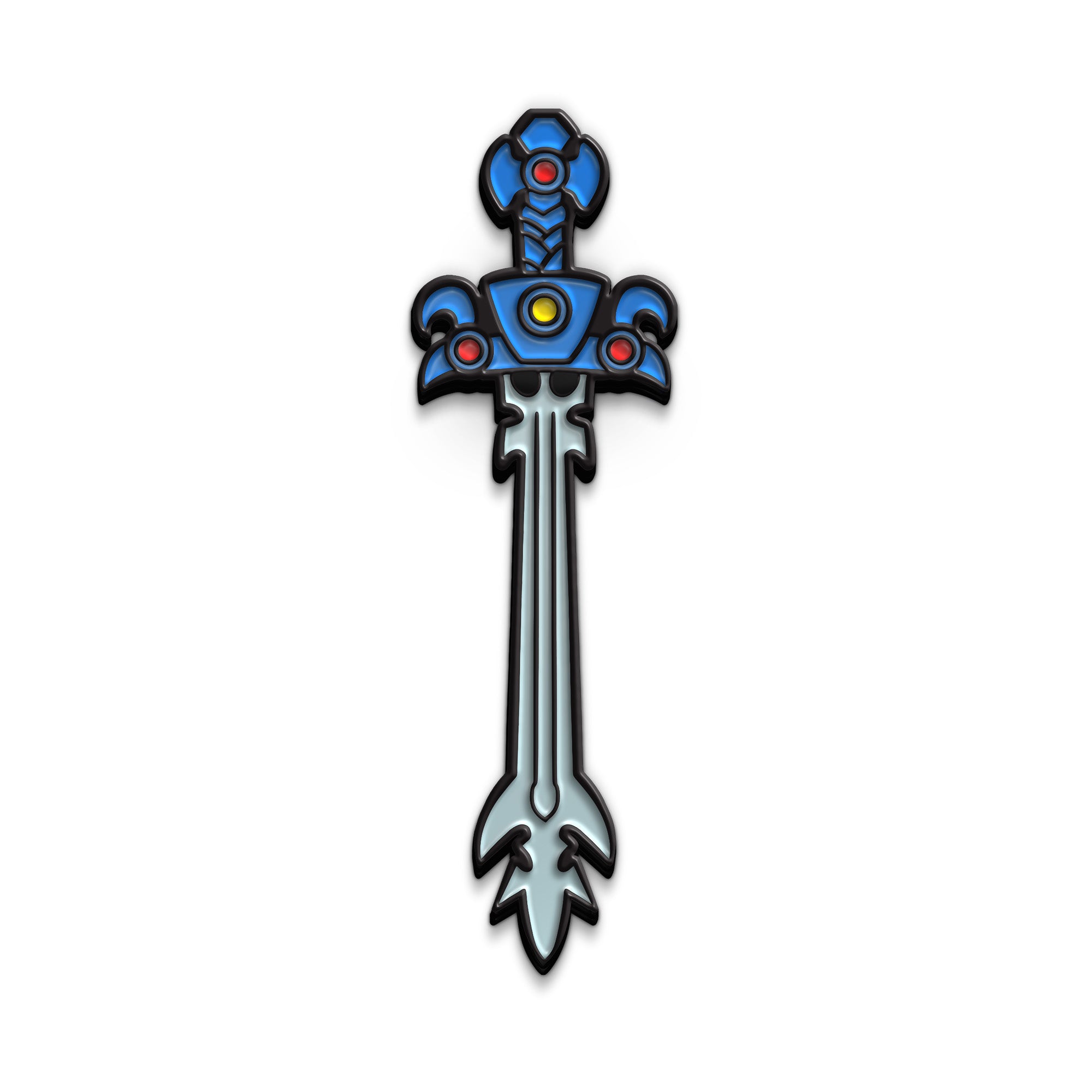 blazing sword enamel pin, classic voltron