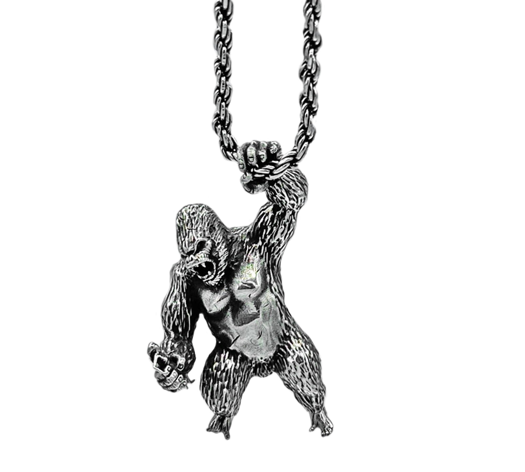 King Kong necklace, king Kong Merch, king Kong accessories, king Kong 8th wonder of the world 