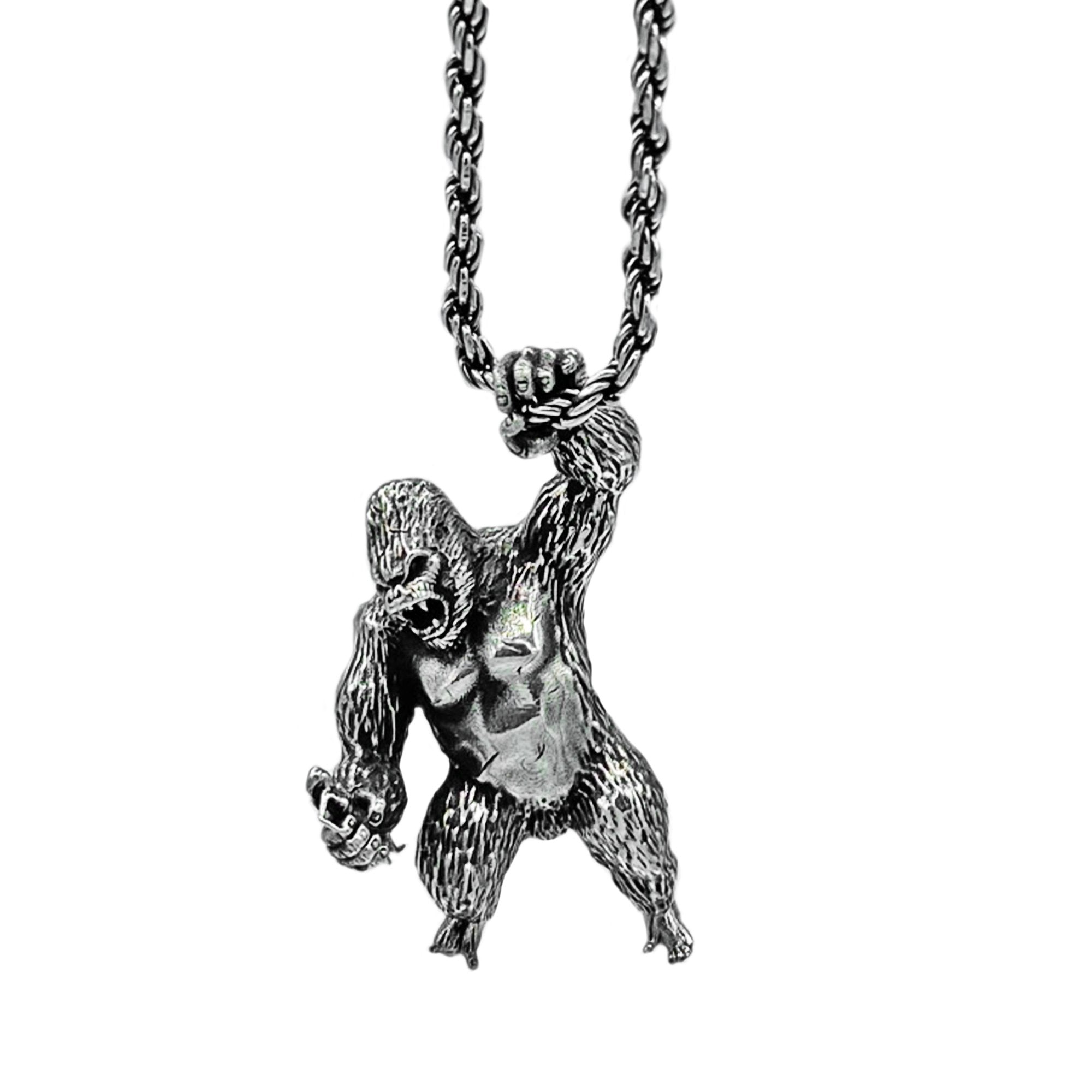 King Kong necklace, king Kong Merch, king Kong accessories, king Kong 8th wonder of the world 