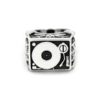 front of the Knights Of The Turntable Ring in silver from the han cholo music collection