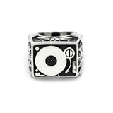 front of the Knights Of The Turntable Ring in silver from the han cholo music collection