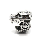 right side of the Lazarus Ring in silver from the han cholo fantasy collection