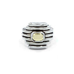 Levelz Ring Sterling Silver .925/gold Stone / 5 Pm Rings