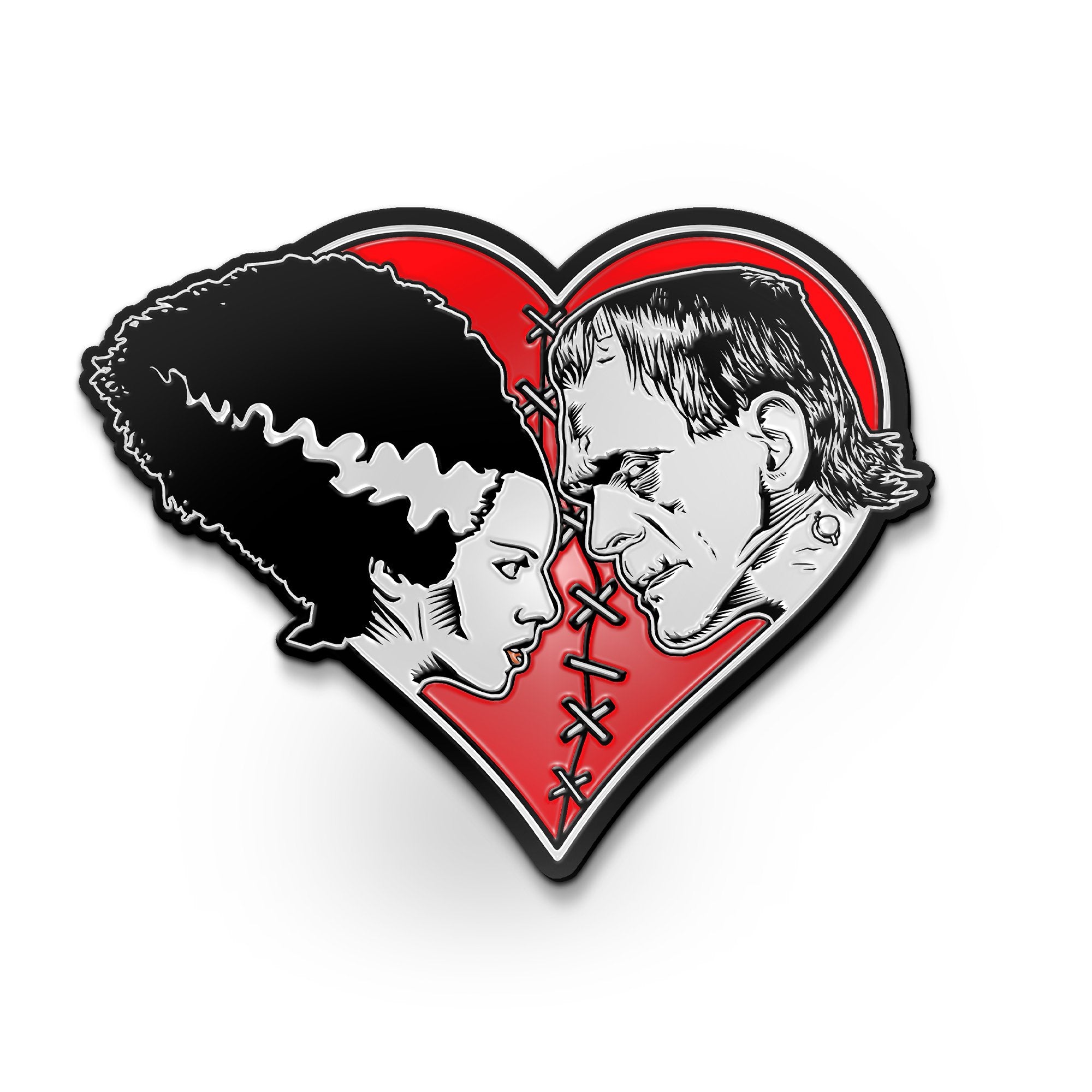 bride of Frankenstein enamel pin, universal monsters enamel pin