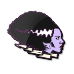 bride of Frankenstein enamel pin from classic universal monsters