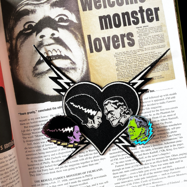 monster lovers bundle, universal monsters present, Frankenstein gift 