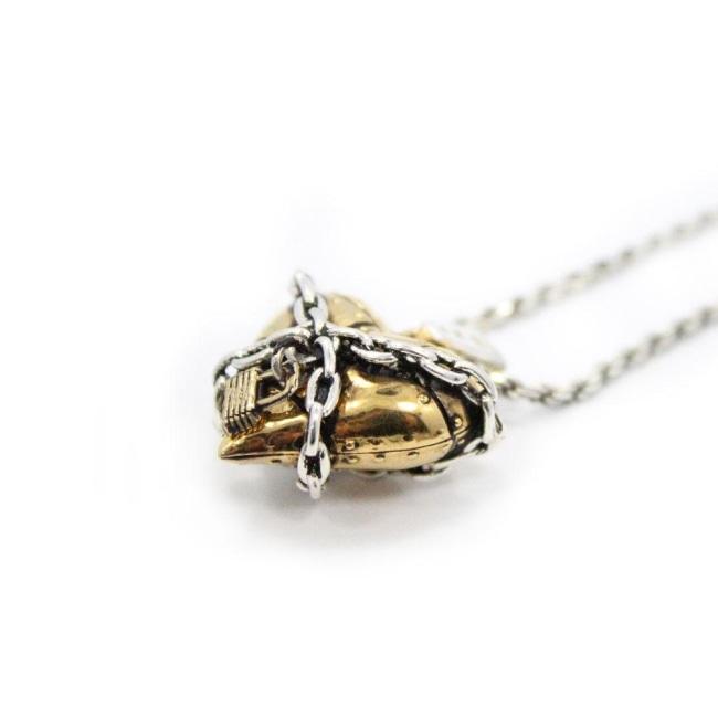 love lockdown pendant, heart necklace, gold girls necklace, 