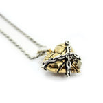 valentines day present, heart necklace, cool heart necklac