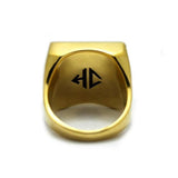 Lucifer Signet Ring pm rings Precious Metals 