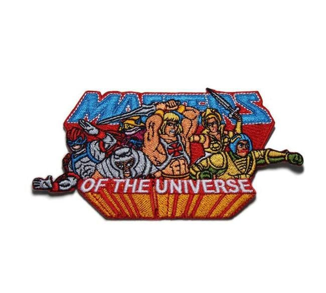 front of the MOTU Heroes Patch  from the masters of the universe jewelry collection