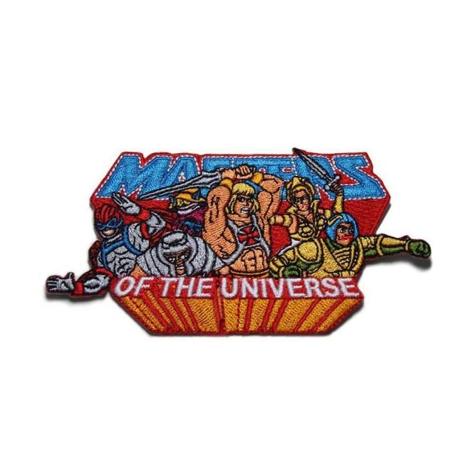 front of the MOTU Heroes Patch  from the masters of the universe jewelry collection
