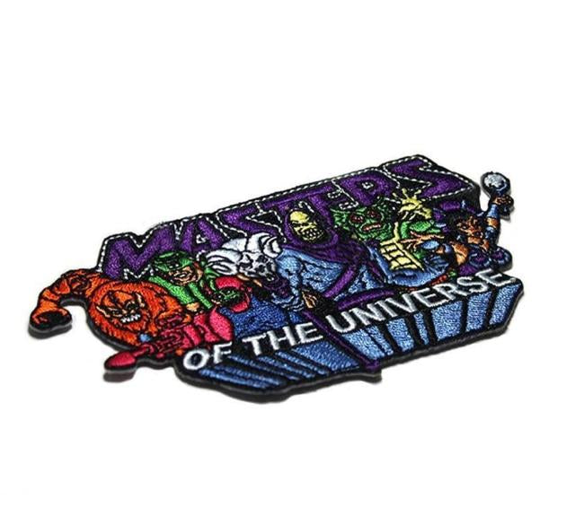 angle of the MOTU Villains Patch from the masters of the universe jewelry collection