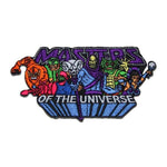 front of the MOTU Villains Patch from the masters of the universe jewelry collection