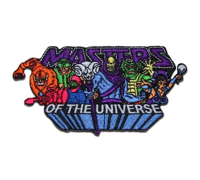 front of the MOTU Villains Patch from the masters of the universe jewelry collection