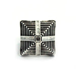 Mayan Pyramid Ring, pyramid ring, aztec ring, mayan ring, hieroglyphics ring, han cholo ring