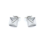 Medium Spike Stud Earrings Sterling .925 Pm Earrings