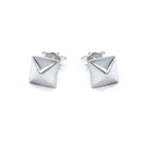 Medium Spike Stud Earrings Sterling .925 Pm Earrings