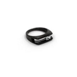 Moving Stone Ring, sci-fi ring, 80s ring, car ring, moving ring, han cholo ring