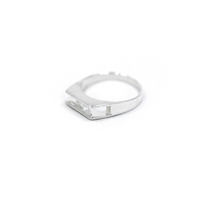 Moving Stone Ring, sci-fi ring, 80s ring, car ring, moving ring, han cholo ring
