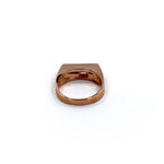 Moving Stone Ring, sci-fi ring, 80s ring, car ring, moving ring, han cholo ring