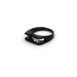 Moving Stone Ring, sci-fi ring, 80s ring, car ring, moving ring, han cholo ring