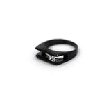 Moving Stone Ring, sci-fi ring, 80s ring, car ring, moving ring, han cholo ring