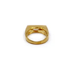 Moving Stone Ring, sci-fi ring, 80s ring, car ring, moving ring, han cholo ring