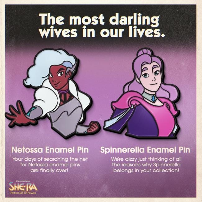 Netossa Enamel Pin | She-Ra and the Princesses of Power – HAN CHOLO