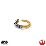 right side of the Obi Wan Saber Ring from the han cholo star wars collection