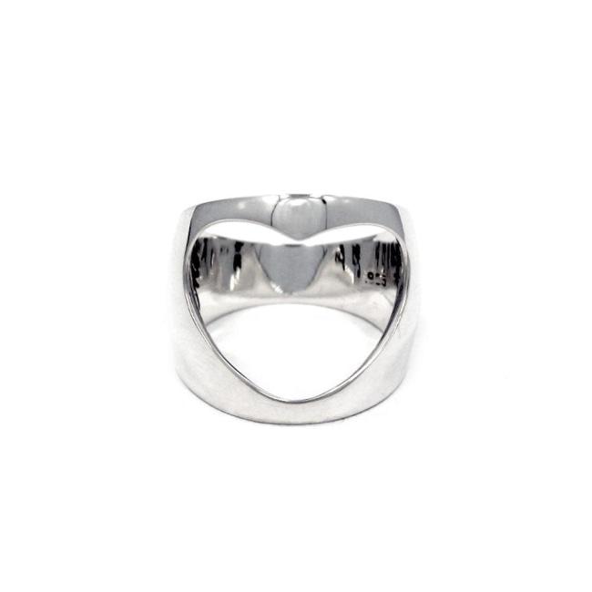 Open Heart Ring Sterling .925 / 8 Pm Rings