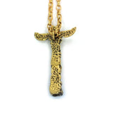 Peace Pipe Pendant Ss Necklaces