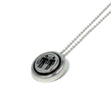 left side view of the Player 2 necklace on a white background