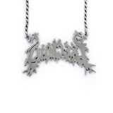 Precious Name Plate Pendant Pm Necklaces