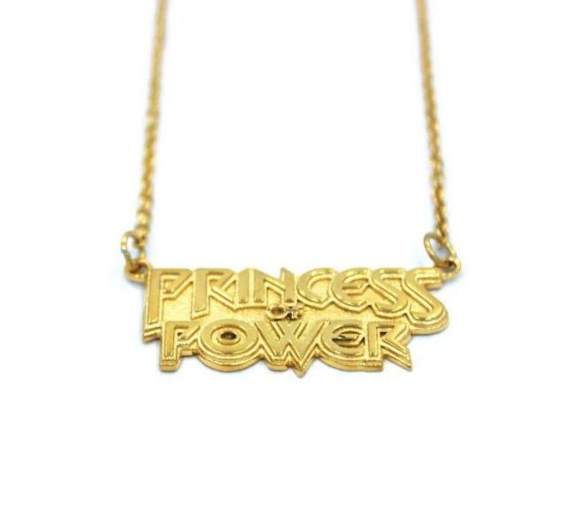 Princess Of Power Pendant Gold / 18 Ss Necklaces