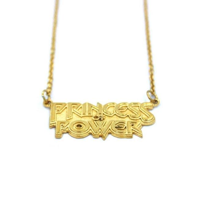 Princess Of Power Pendant Gold / 18 Ss Necklaces
