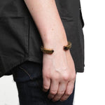 Pyramid Cuff Vermeil Pm Bracelets