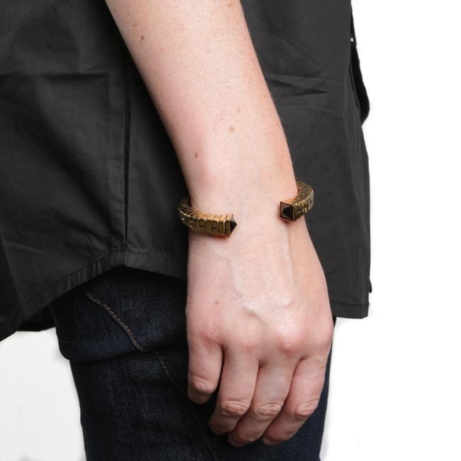 Pyramid Cuff Vermeil Pm Bracelets