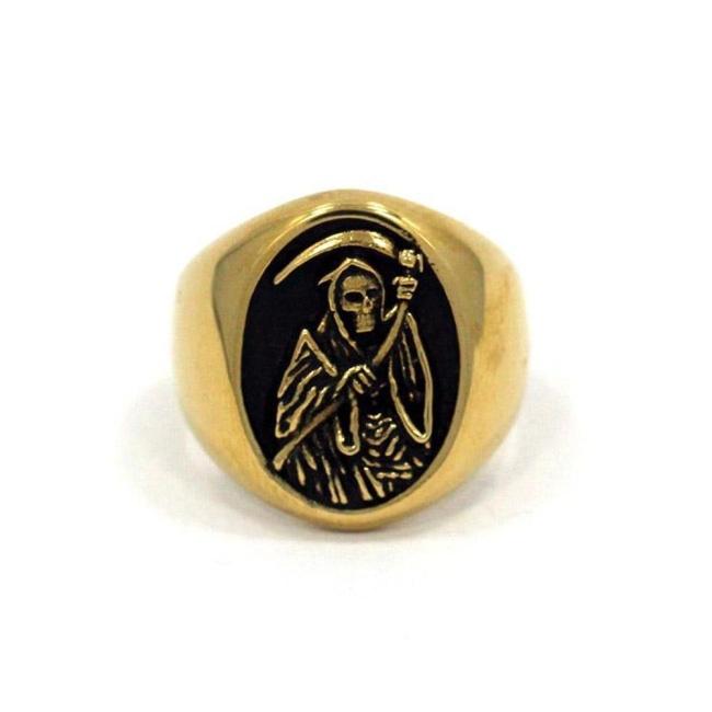Reaper Ring, grim reaper ring, grim reaper jewelry, han cholo ring, han cholo, skull ring