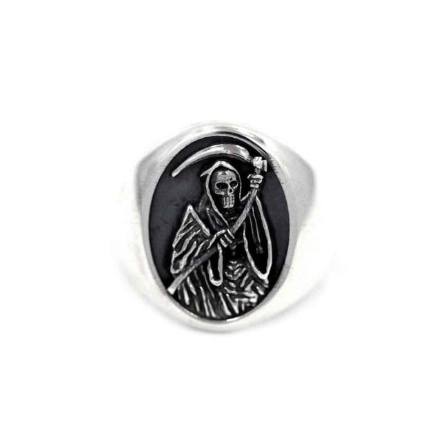 Reaper Ring Sterling Silver .925 / 9 Pm Rings