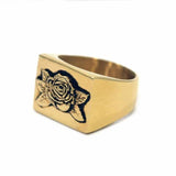 Rose Signet Ring Pm Rings