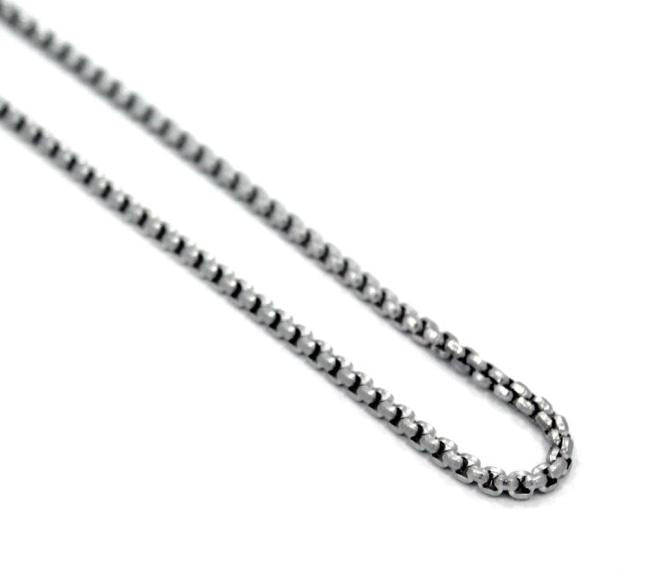 Round Box Chain Ss Necklaces